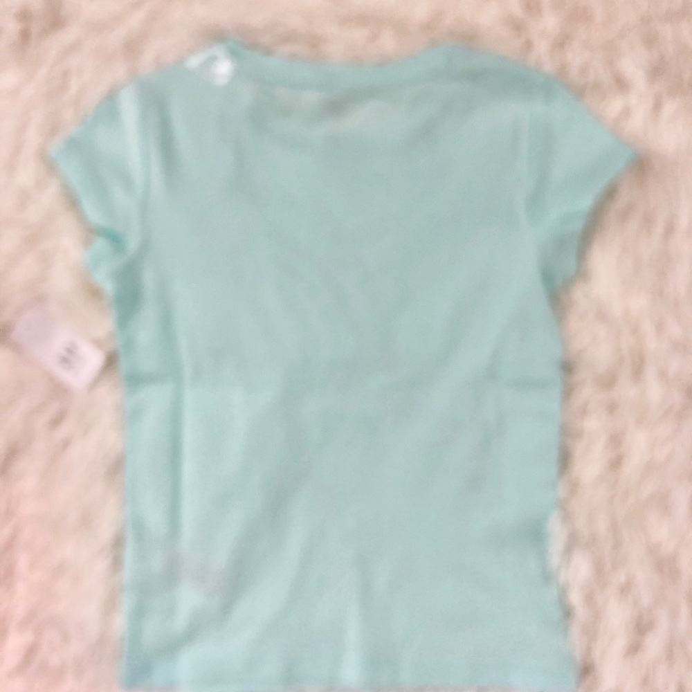 🆕New with tag Gap kids Horses GRAPHIC TEE in aqua - Picture 5 of 5